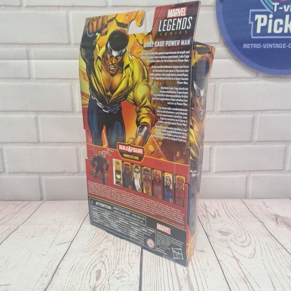Marvel Legends Marvel Knights Luke Cage 6”Action Figure Mindless One BAF Sealed - Picture 3 of 6